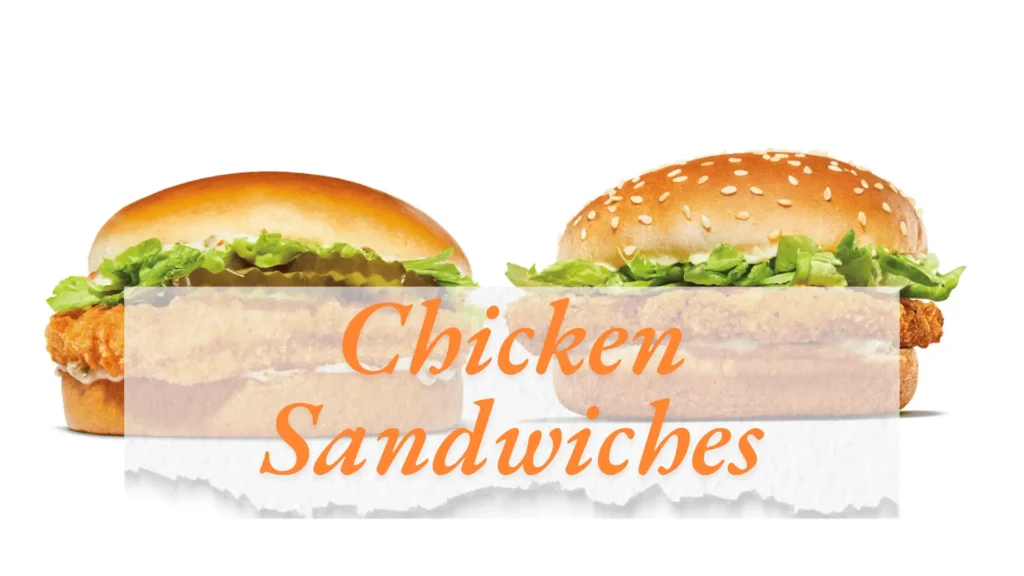 Burger King Chicken Sandwich Prices & Nutritional Info 2 burger king chicken sandwich